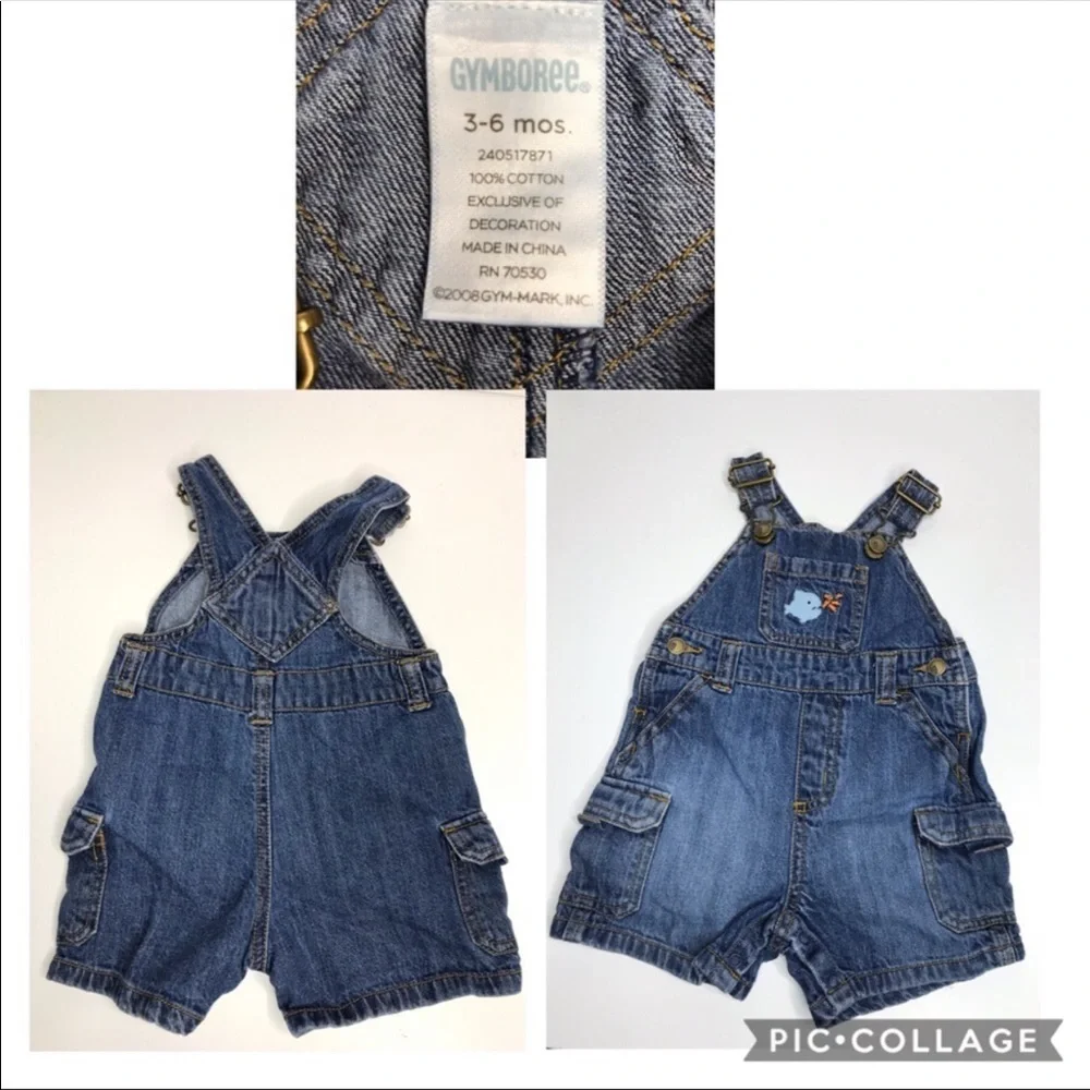 Boys Lot Jean Pants Sweater Shortall 3-6M